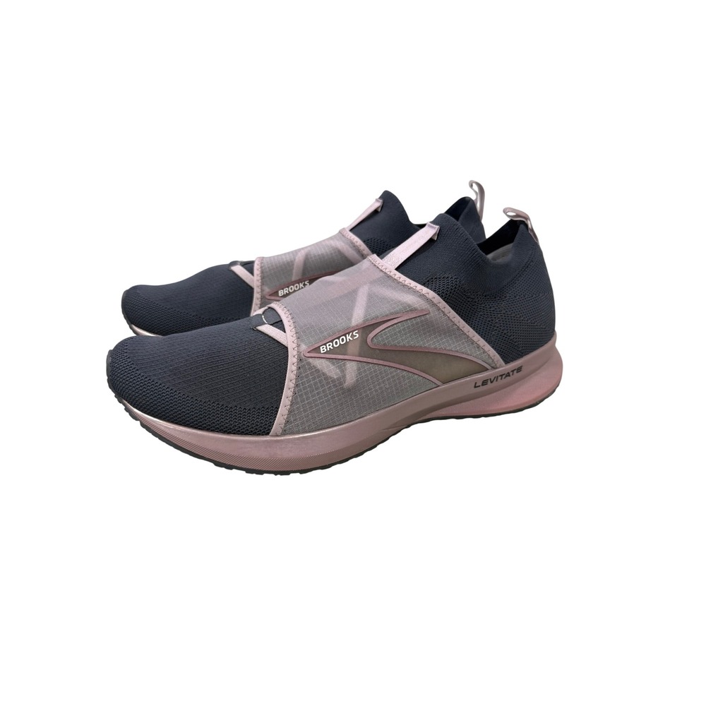Brooks Levitate Limited Edition Womens Running Shoes Navy‎ Rose Gold 11
